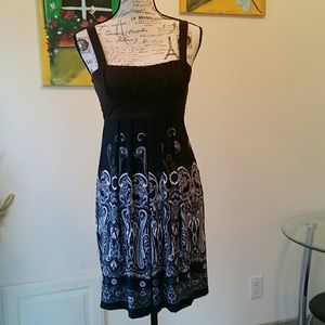 Black & Brown Dress by Enfocus Studio